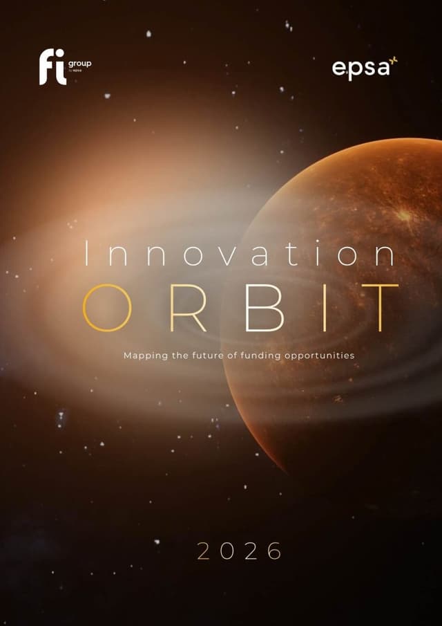 Innovation Orbit 2026 | Il futuro del finanziamento dell'innovazione